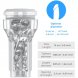 Foto 0: MASTURBADOR KIIROO - FEEL POCKET STROKER CRYSTAL BY KIIROO TRANSPARENTE