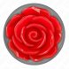Foto 4: PLUG KINK - ANAL ROSE VERMELHO TAMANHO M