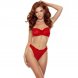 Foto 0: CONJUNTO PASSION - CATILLA TANGA + SUTI� VERMELHO S/M