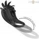 Foto 3: ANEL VIBRAT�RIO INTENSE - MABEL 10 VIBRA��ES COM CLITORIS STIMULATOR PRETO
