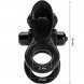 Foto 3: ANEL VIBRAT�RIO PRETTY LOVE - PASSIONATE RING DOUBLE + CLITORIS STIMULATOR PRETO