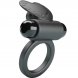 Foto 2: ANEL VIBRAT�RIO PRETTY LOVE - DEBONAIRE RABBIT 10 VIBRA��ES PRETO