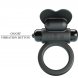Foto 4: ANEL VIBRAT�RIO PRETTY LOVE - DEBONAIRE RABBIT 10 VIBRA��ES PRETO