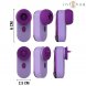 Foto 1: ESTIMULADOR DE CLIT�RIS INTENSE - SABRINA CLIT ROXO