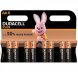 Foto 1: DURACELL - PLUS POWER BATTERY AA LR6 8UNITS