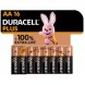 Foto 0: DURACELL - PLUS POWER 100 ALKALINE BATTERY AA LR6 16 UNIT