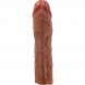 Foto 1: PRETTY LOVE - STEVENSON PENIS SLEEVE WITH 7.6 CM EXTENSION MULATTO