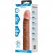 Foto 4: PRETTY LOVE - STEVENSON PENIS SLEEVE WITH 7.6 CM EXTENSION MULATTO