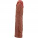 Foto 1: PRETTY LOVE - DEREK PENIS SLEEVE WITH 7.6 CM EXTENSION MULATO