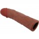 Foto 2: PRETTY LOVE - DEREK PENIS SLEEVE WITH 7.6 CM EXTENSION MULATO