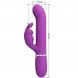 Foto 4: VIBRADOR PRETTY LOVE - COALE 4 IN 1 MULTIFUNCTION RABBIT ROXO