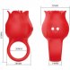 Foto 5: VIBRADOR PRETTY LOVE - JAE ROSE SHAPED FINGER 10 VIBRA��ES VERMELHO