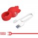 Foto 7: VIBRADOR PRETTY LOVE - JAE ROSE SHAPED FINGER 10 VIBRA��ES VERMELHO