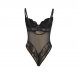 Foto 4: TEDDY SUBBLIME - 955618 LACE BODYSUIT COM BOTTOM CLOSURE PRETO S/M