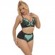 Foto 1: CONJUNTO SUBBLIME - 955557 VERDE PATENT LEATHER MESH ZIPPER SUTI� S/M
