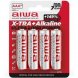 Foto 0: AIWA - X-TRA ALKALINE AAA ALKALINE BATTERY LR03 BLISTER*4