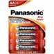 Foto 0: PANASONIC - PRO POWER ALKALINE AA BATTERY LR6 BLISTER*4