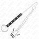 Foto 3: ANEL EM METAL KINK - PENIS RING COM CHAIN E ADJUSTABLE NIPPLE CLAMPS