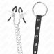 Foto 4: ANEL EM METAL KINK - PENIS RING COM CHAIN E ADJUSTABLE NIPPLE CLAMPS