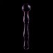 Foto 5: NEBULA SERIES BY IBIZA - MODEL 13 DILDO BOROSILICATE GLASS PINK 18 CM -O- 3.5 CM