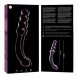 Foto 3: NEBULA SERIES BY IBIZA - MODEL 14 DILDO BOROSILICATE GLASS PINK 18.5 CM -O- 3 CM