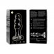 Foto 3: NEBULA SERIES BY IBIZA - MODEL 1 ANAL PLUG BOROSILICATE GLASS CLEAR 10.5 CM -O- 3 CM