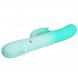 Foto 3: VIBRADOR PRETTY LOVE - GIGI MULTIFUNCTION RABBIT AQUA VERDE