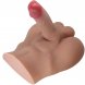Foto 2: MASTURBADOR CRAZY BULL - RHYNE BACK REALISTIC NATURAL
