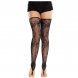Foto 0: MEIAS SEM P�S LEG AVENUE - FLORAL LACE S PRETO