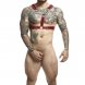 Foto 0: MOB - DNGEON RED HARNESS WITH CHAINS ONE SIZE