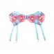 Foto 7: CONJUNTO SUBBLIME - 957643 FLOWER EMBROIDERED SUTI� E GARTER CINTO ROSA S/M