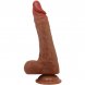 Foto 2: VIBRADOR REAL�STICO BAILE - CALISTO 24 CM PELE