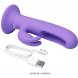 Foto 7: VIBRADOR PRETTY LOVE - KILLMOULIS RABBIT 12 MODOS DE VIBRA��O ROXO