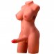 Foto 0: XISE - MIAH LADY BOY FEMALE TORSO WITH DILDO WITH VIBRATION AND THRUSTING 55 CM