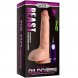 Foto 6: VIBRADOR REAL�STICO COM CONTROLO REMOTO SHEQU - BEAST COM 24.5 CM