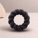 Foto 1: ANEL EM SILICONE ROCKS-OFF - TWIST PRETO MASTURBATOR RING