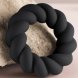 Foto 4: ANEL EM SILICONE ROCKS-OFF - TWIST PRETO MASTURBATOR RING