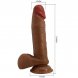 Foto 6: VIBRADOR REAL�STICO BAILE - ABEL 21 CM MULATTO