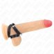 Foto 2: ANEL KINK - LEATHER PENIS RING COM PRESSURE CLOSURE 39 X 1 CM