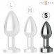 Foto 4: PLUG VIBRAT�RIO COM COMANDO INTENSE - ANAL COM 10 VIBRA��ES MET�LICO S