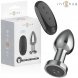 Foto 0: PLUG VIBRAT�RIO COM COMANDO INTENSE - ANAL COM 10 VIBRA��ES MET�LICO M