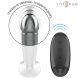 Foto 2: PLUG VIBRAT�RIO COM COMANDO REMOTO INTENSE - ANAL 10 VIBRA��ES MET�LICO DILDO COM S
