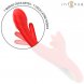 Foto 3: VIBRADOR INTENSE - JESSICA MULTIFUNCTION CLITORIS STIMULATION 24.8 CM VERMELHO