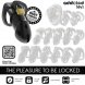 Foto 6: JAULA PARA O P�NIS ADDICTED TOYS LOCKED - UNBROKEN DEN PENIS CAGE 9.8 CM