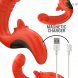 Foto 7: VIBRADOR PARA CASAL INTENSE - PAULINA VIBRATOR E STIMULATOR IN U SHAPE VERMELHO