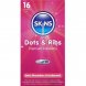 Foto 0: PRESERVATIVOS SKINS - DOTS & RIBS PREMIUM CONDOMS PACK 16