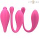 Foto 2: VIBRADOR PARA CASAL COM CONTROLO REMOTO INTENSE - JANICE U VIBRATOR DOUBLE STIMULATION 10 VIBRA��ES ROSA
