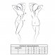 Foto 3: TEDDY PASSION - EVALIE BODY BRANCO S/M