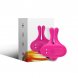 Foto 0: ARMONY - RABBIT SHAPE VIBRATION MAGNETIC NIPPLE CLAMPS PINK