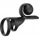 Foto 2: ANEL VIBRAT�RIO COM COMANDO REMOTO SNAIL VIBE - JOVI COUPLES RING PRETO